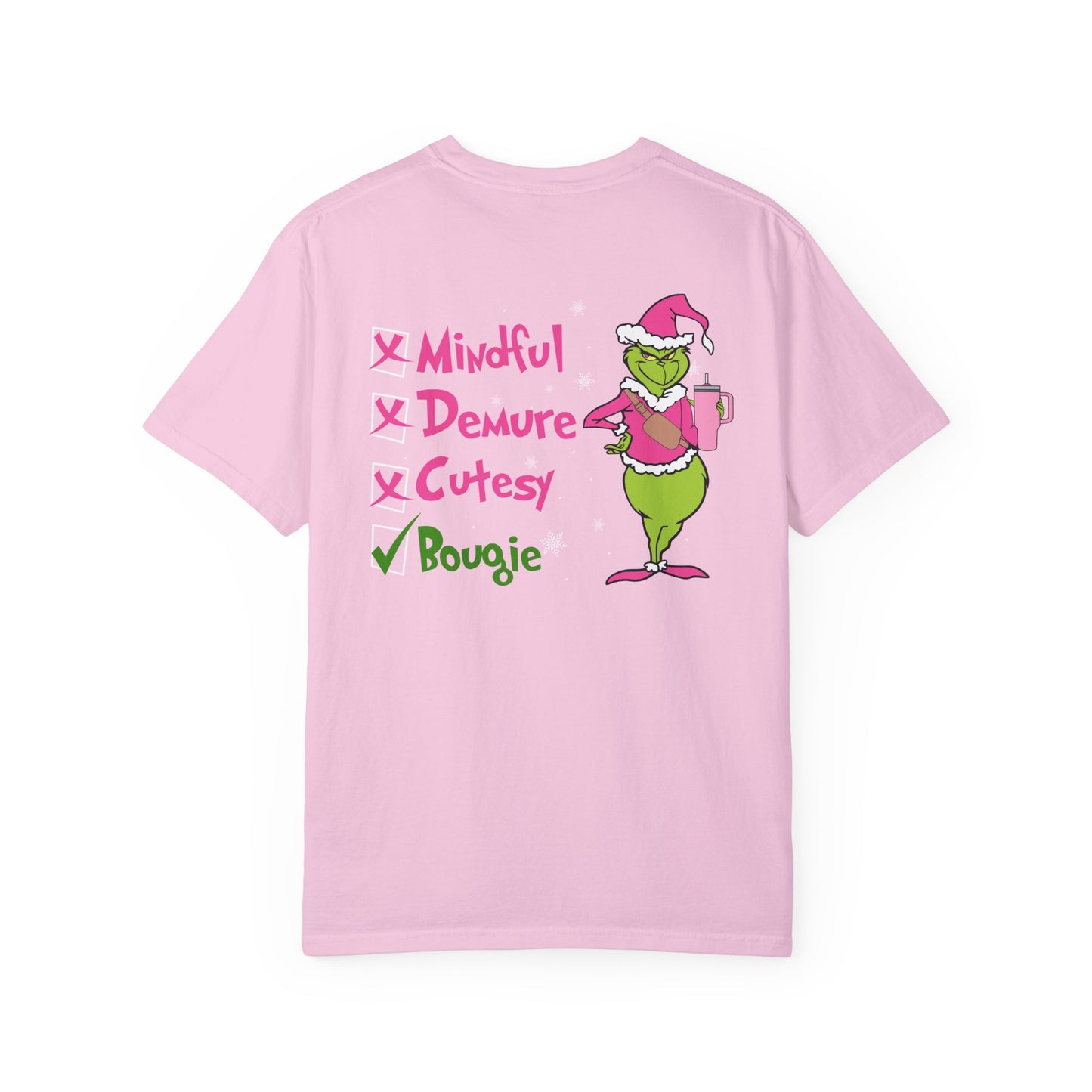 Grinch Checklist Unisex T-shirt