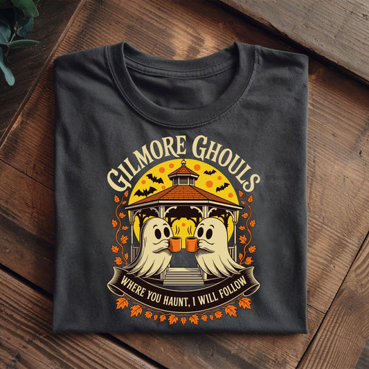 Gilmore Ghouls Halloween Tee – Cozy Fall Ghost Shirt for Gilmore Girls Fans