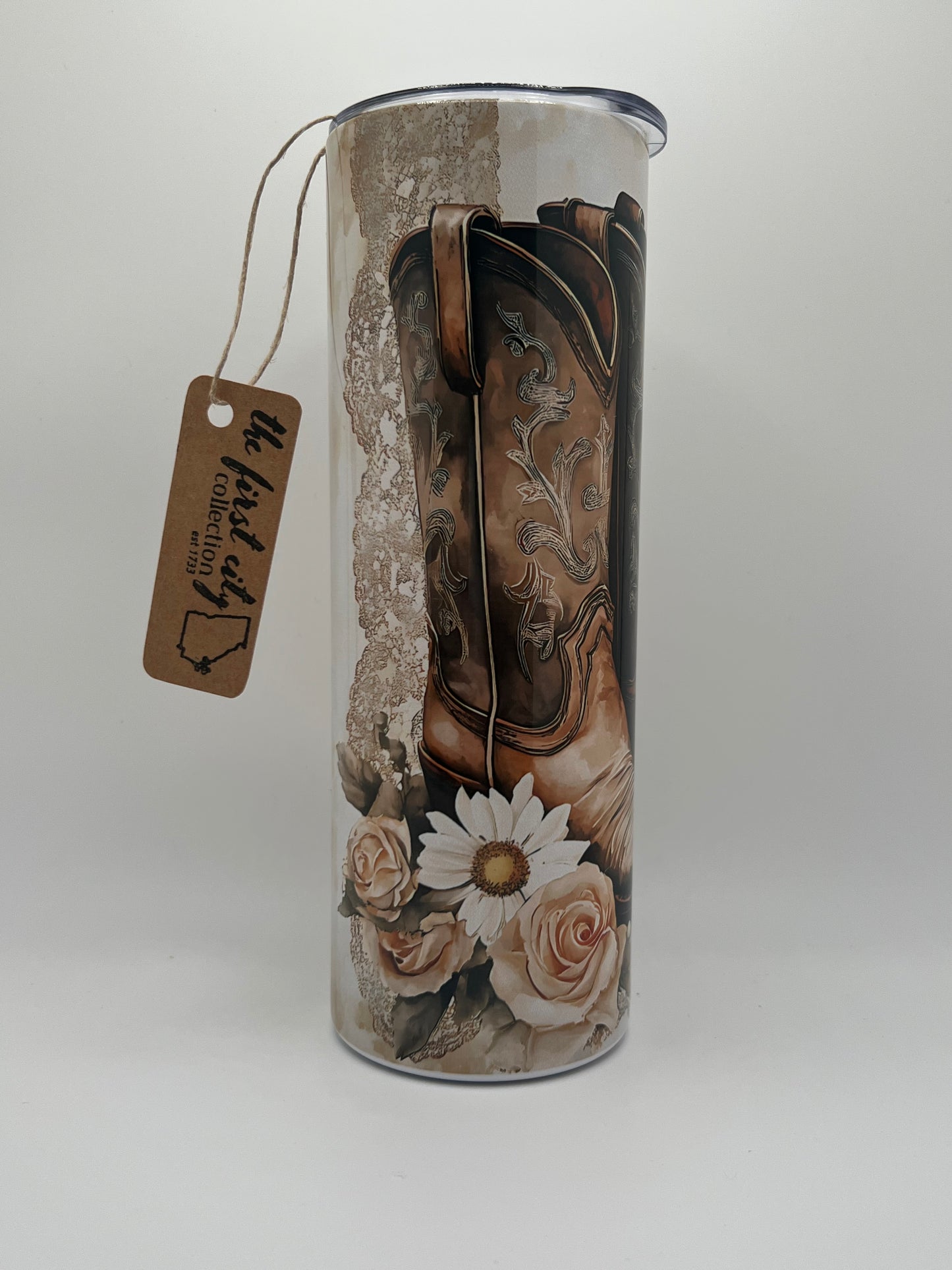 Cowgirl Boots and Roses