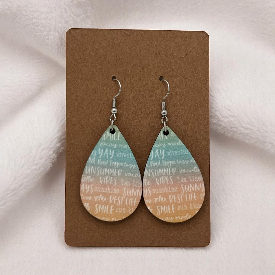 Teal and Orange Gradient