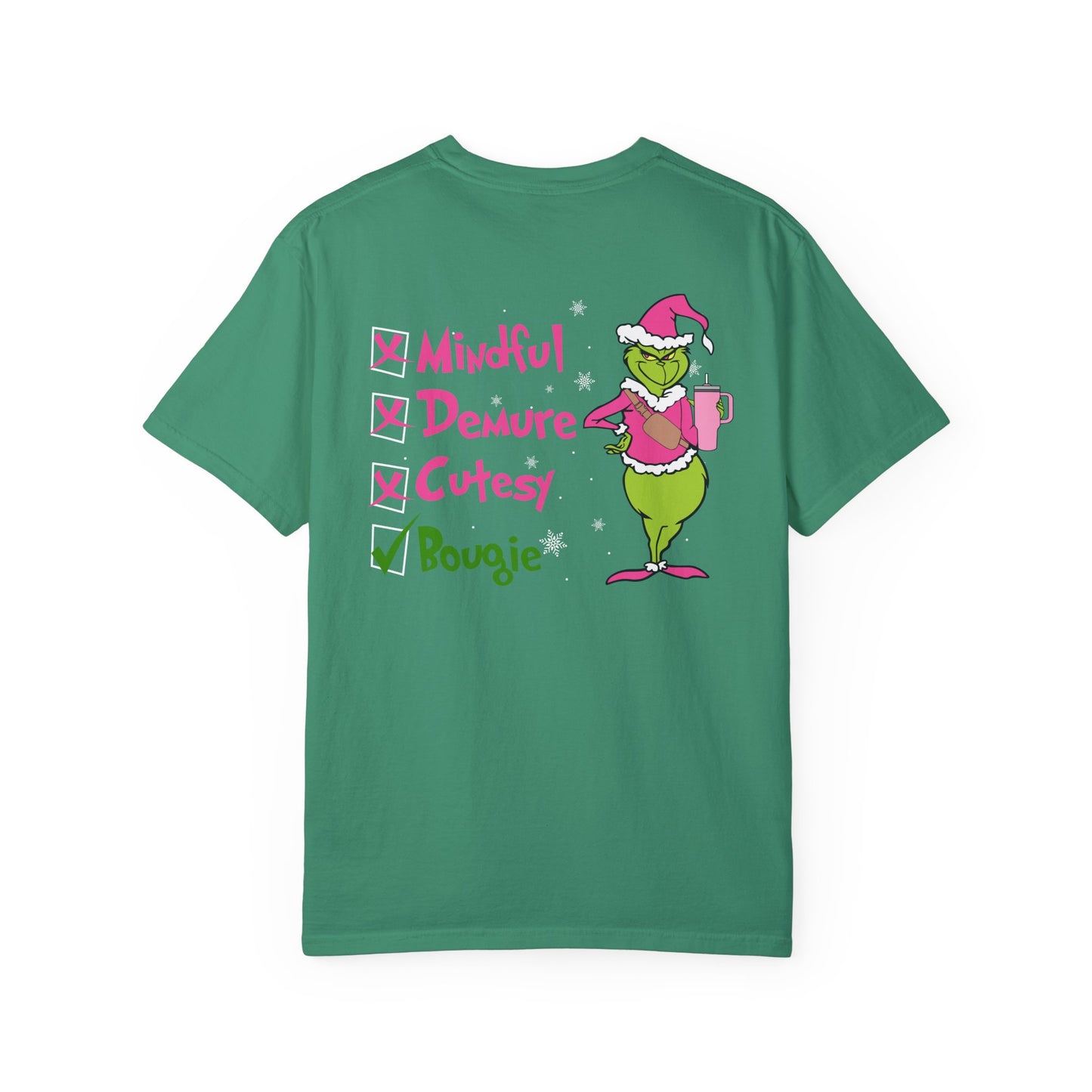 Grinch Checklist Unisex T-shirt