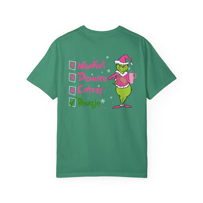 Grinch Checklist Unisex T-shirt
