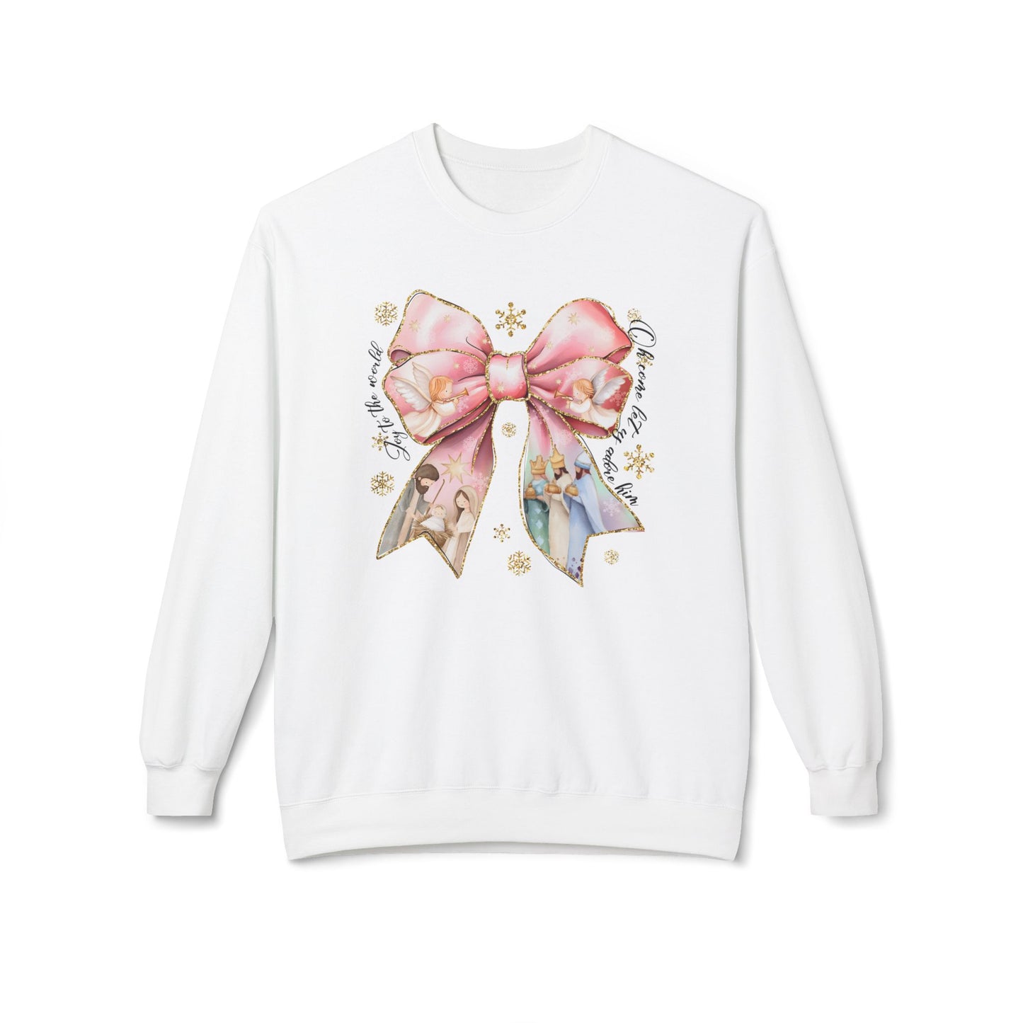 Coquette Bow Manger Scene