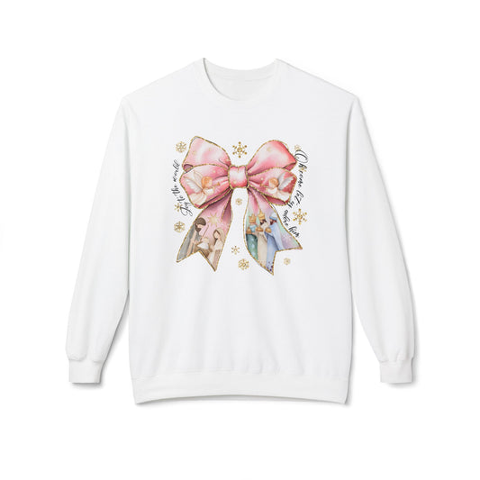 Coquette Bow Manger Scene