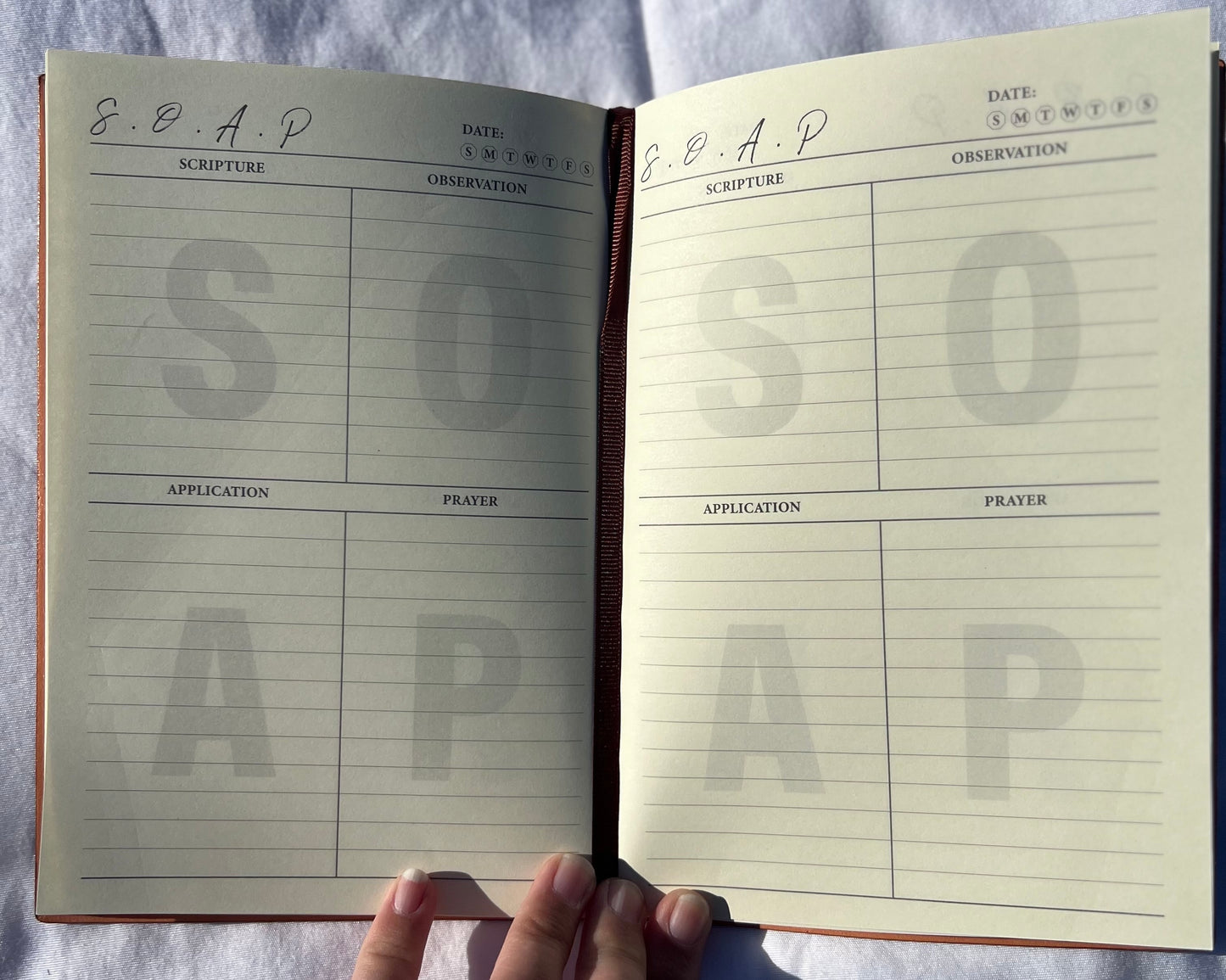 SOAP Method Bible Study Journal