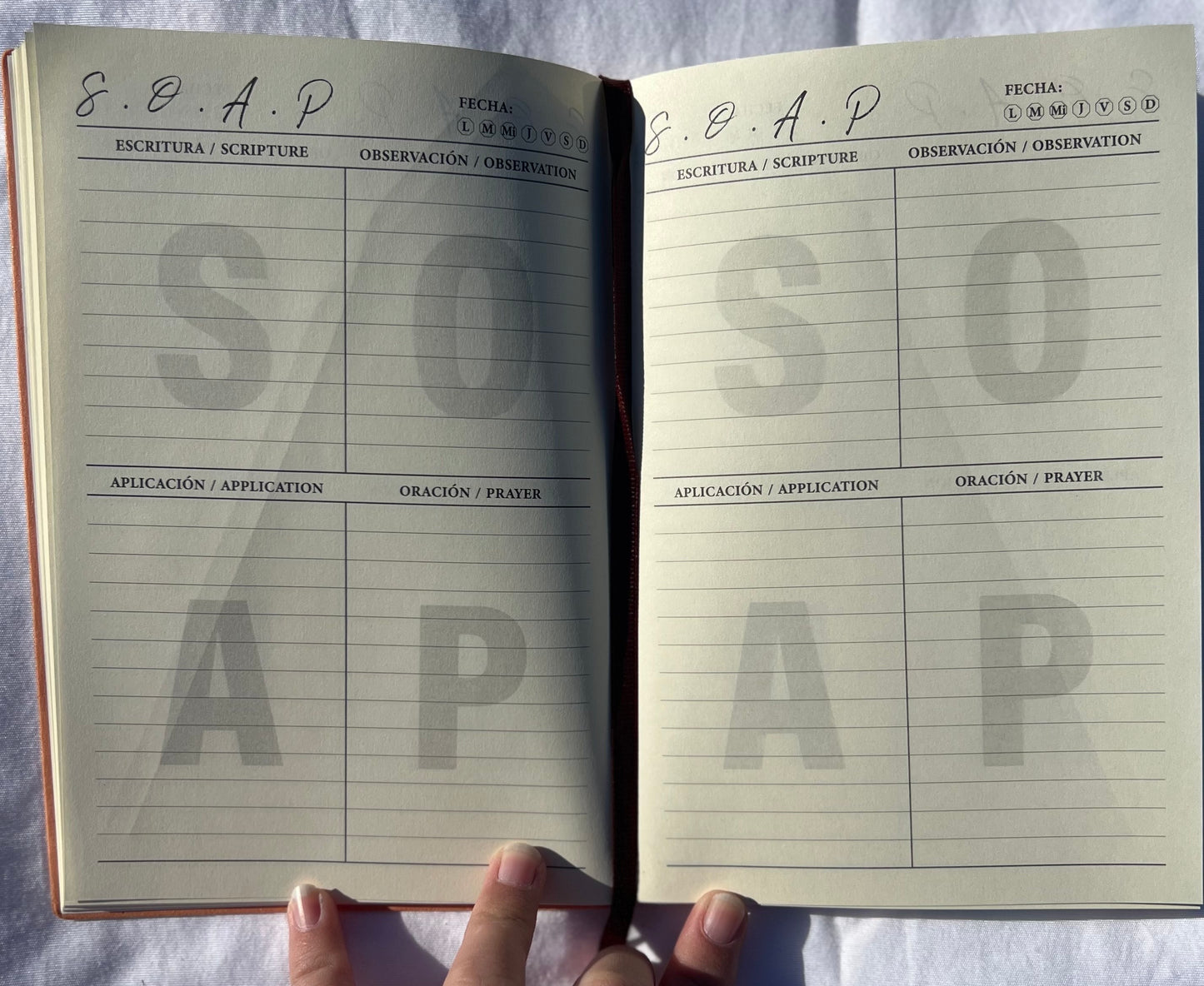SOAP Method Bible Study Journal