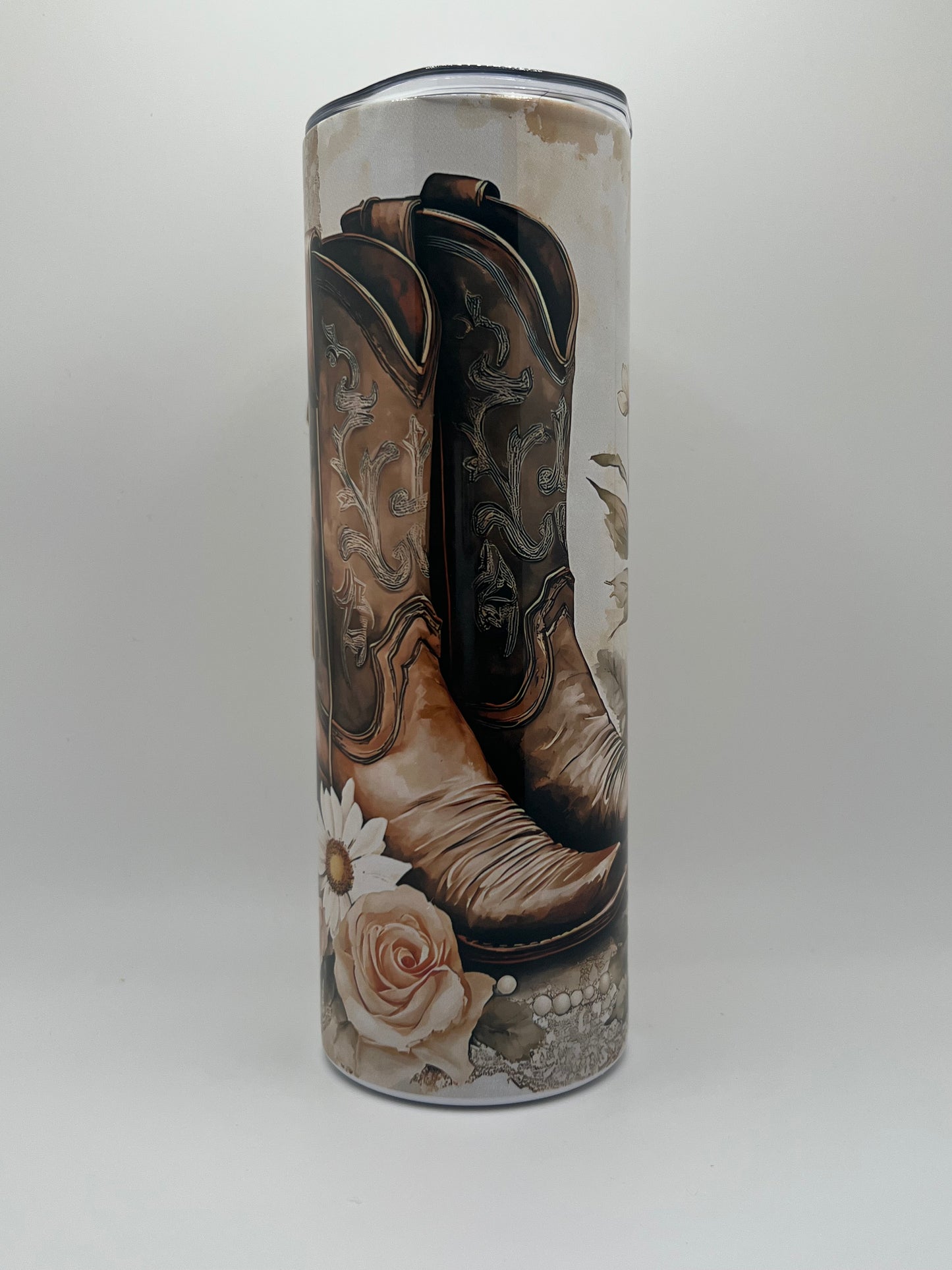 Cowgirl Boots and Roses